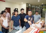 Razia kampung narkoba Panger, Ratusan personil Tim Gabungan amankan 7 pelaku narkoba