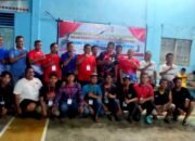 HUT Bhayangkara ke-78, Kapolsek Tapung Hulu Adakan Turnamen Badminton