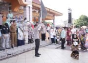 Polsek Kuantan Tengah Gelar Pengamanan Pembukaan Pawai Budaya Karnaval Sambut HUT RI ke-79