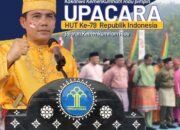 NUSANTARA BARU INDONESIA MAJU, KANWIL KEMENKUMHAM RIAU GELAR UPACARA PERINGATAN HARI ULANG TAHUN KE-79 REPUBLIK INDONESIA