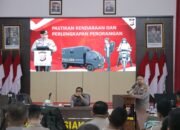 Kapolres Siak AKBP Asep Sujarwadi Buka Latihan Pra Operasi Jelang Pengamanan Pilkada di Kabupaten Siak