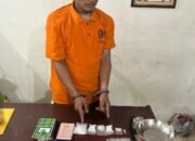 Tim Unit Reskrim Polsek Kandis Amankan Satu Orang Pria Diduga Pelaku Penyalahgunaan Narkotika.