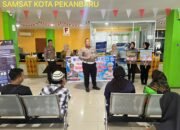 TIM COOLING SYSTEM DITLANTAS POLDA RIAU EDUKASI WAJIB PAJAK UNTUK TERTIB BERLALU LINTAS & JAGA KAMTIBMAS