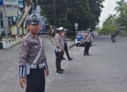 Subsatgas Kamseltibcarlantas Rutin Gelar Patroli Dalam Rangka OMP LK-2024