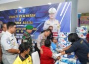 JELANG ACARA PUNCAK HARI LALU LINTAS BHAYANGKARA KE – 69 DITLANTAS GELAR KEGIATAN BANSOS, BAKSOS DAN BAKTI KESEHATAN*