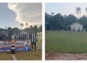 Desa Teluk Labuh Menang 3-1 atas Desa Sabang Mawang Balai di Turnamen Desa Pian Tengah