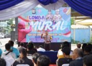Lomba Mural dalam rangka memeriahkan Hari Lalu Lintas Bhayangkara Ke – 69 Tahun 2024.