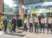 Rikkes paslon kepala daerah se Provinsi Riau masih berlangsung Subsatgas Pam Objek kegiatan Pengamanan di Area RSUD Arifin Achmad