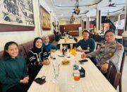 Polda Riau Sambangi Posko Pemenangan, Ajak Masyarakat Pilkada Damai dan Bebas Hoaks