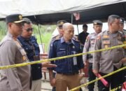 Kapolres Rohul Monitoring Kegiatan Pelipatan Surat Suara Pilkada Tahun 2024, DI Gudang KPU