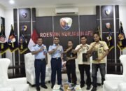 Danlanud Roesmin Nurjadin Terima Audiensi Pimpinan Media Sahabat TNI-Polri