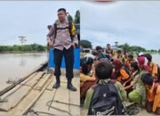 Saat Coolling System, Kapolsek Bonai Darussalam, Edukasi Pelajar Supaya Selamat Menggunakan Transportasi Air