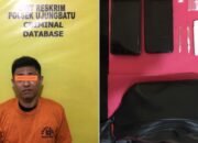 Pria Ini, Ditangkap Unit Reskrim Polsek Ujung Batu, Dalam Kasus Sabu 3,03 Gram.