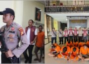 Polres Rohul Berhasil Ungkap Sindikat Pencurian Ternak Sapi Yang Resahkan Warga, 10 Tersangka Diamankan