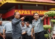 Sekretaris Ditjen Pemasyarakatan Kunjungi Bapas Pekanbaru, Canangkan Pembangunan Griya Abhipraya