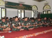 Korem 031/WB Gelar Doa Bersama Dalam Rangka Memperingati HUT ke-79 TNI.