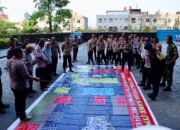 Polresta Pekanbaru Gelar Rapat Lapangan Persiapan Pengamanan Debat Publik Pilkada 2024