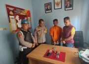 Seorang Pria Asal Padang Lawas Diringkus Personil Polsek Tambusai Dalam Kasus Sabu