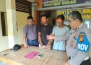 Komit Berantas Narkotika, Dua Pria Berkutik Saat Diciduk Personil Polsek Kuntodarussalam Dalam Kasus Sabu