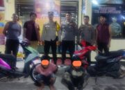 Polsek Kepenuhan  Mengungkap Tindak Pidana Pencurian Kendaraan Bermotor (Curanmor) Roda Dua