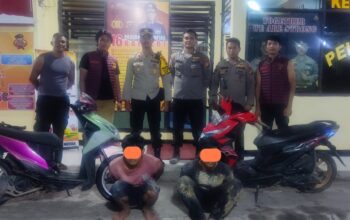 Polsek Kepenuhan  Mengungkap Tindak Pidana Pencurian Kendaraan Bermotor (Curanmor) Roda Dua