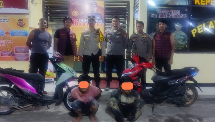 Polsek Kepenuhan  Mengungkap Tindak Pidana Pencurian Kendaraan Bermotor (Curanmor) Roda Dua