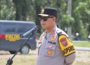 OMP-LK24, Kapolres Pimpin Apel Persiapan Pengamanan Kampanye Pasangan Calon Bupati Dan Wakil Bupati Rokan Hulu Nomor Urut 04
