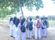 OMP-LK24, Kapolsek Bonai Darussalam Gelar Kegiatan Cooling System Di SMKN 1 Bonai Darussalam Untuk Pilkada 2024