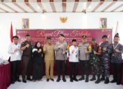 Kapolda Riau Pantau Rapat Pleno KPU Rohil, Ajak Semua Pihak Jaga Persatuan dan Kedamaian