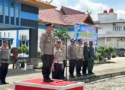 Kapolres Pimpin Apel Pelepasan BKO Personil Polda Riau PAM Pilkada 2024, Kabupaten Siak