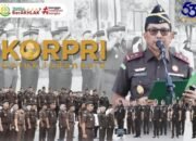 Bertindak Sebagai Irup, Kajati Riau Sampaikan Sambutan Presiden di HUT KORPRI Ke-53
