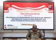 Itwasum Polri Lakukan Monev Senpi dan Pangan di Polresta Pekanbaru