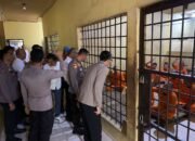 Cek Ruang Tahanan, Kapolres Kuansing Pastikan Keamanan Kondisi Para Tahanan Sehat dan Lengkap
