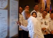 Wujudkan Zona Integritas, Kepala Lapas Pekanbaru Laksanakan Penandatanganan Perjanjian Kinerja dan Pakta Integritas