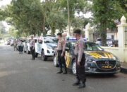 Kapolres Kuansing Pimpin Patroli Skala Besar Jelang Pelantikan Bupati dan Wakil Bupati Terpilih Pilkada 2025