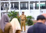 Jadi Pembina Apel Senin Bersama, Sekda Arfan Ingatkan ASN Beberapa Hal