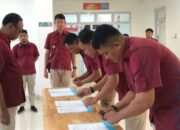 Lapas Narkotika Kelas IIB Rumbai Gelar Penandatanganan Perjanjian Kinerja