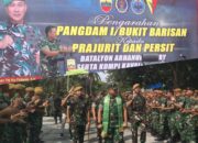 Pangdam I/BB Kunjungan Kerja ke Yonarhanud 13/PBY, Tekankan Nilai Nilai Luhur Untuk Disiplin, Loyalitas dan Cinta Tanah Air di Junjung Tinggi Untuk Bangsa dan Negara