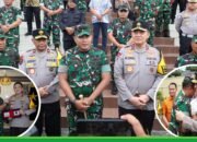 Perkuat Sinergitas TNI-Polri, Danrem 031/WB Ikut dampingi Pangdam I/BB Kunjungi Polda Riau
