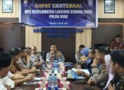 MULAI TANGGAL 10 FEBRUARI POLDA RIAU GELAR OPERASI KESELAMATAN LANCANG KUNING 2025