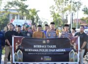 Polres Siak Gelar Giat Berbagi Takjil dan Buka Puasa Bersama Awak Media