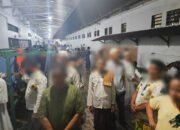 Malam Pertama Sholat Tarawih, WBP Lapas Pekanbaru Berbondong-Bondong ke Masjid At-Taubah