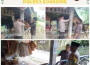 Polsek Hulu Kuantan Pasang Himbauan Kamtibmas Kapolres Kuansing Dalam Rangka Ops Tertib Ramadhan LK 2025
