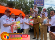 DPD LPM Kota Pekanbaru Peduli Terhadap Korban Yang Terdampak Banjir, Satu Ton Beras Telah di Salurkan