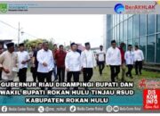 Tinjau Bandara Tuanku Tambusai- Rohul, Begini Kata Gubri Abdul Wahid