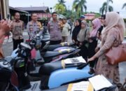 Polres Kampar Ungkap Kasus Curanmor, 13 Sepeda Motor dan 1 Tersangka Diamankan