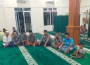 Polsek Kandis Gelar Tarawih Keliling, Pererat Silaturahmi dan Jaga Keamanan Ramadan
