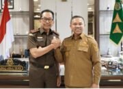 Perkuat Sinegritas Dengan Pemprov Riau, Kajati Riau Menerima Kunjungan Silaturahmi Gubernur Riau