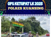 Sat Lantas Polres Kuansing Gelar Patroli di Objek Wisata dan Pusat Keramaian Dalam Rangka Ops Ketupat Lancang Kuning 2025