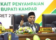 Rapat Paripurna di Buka Lansung Oleh Ketua DPRD Kampar Ahmad Taridi, Dalam Agenda Sambutan Bupati Dan Wakil Bupati Terkait Visi Dan Misi